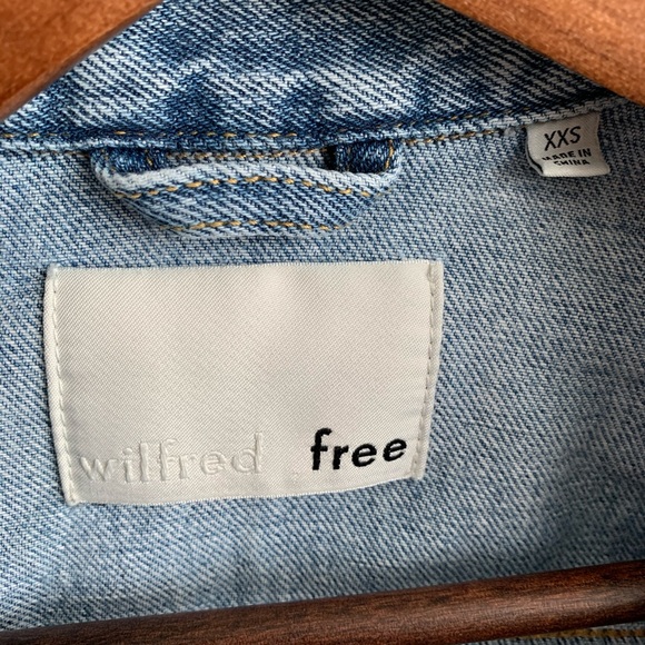 Aritzia Wilfred Free Denim Jacket - Picture 4 of 6